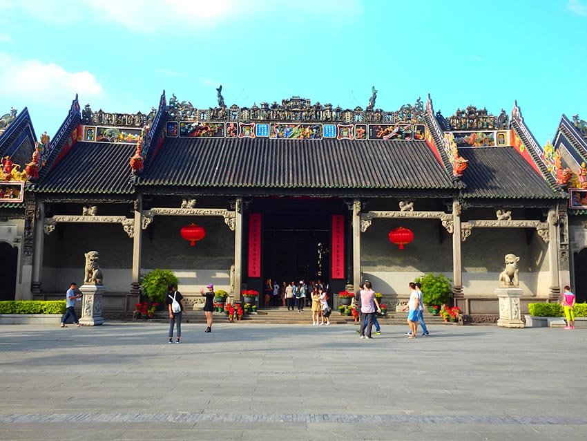 Родовой храм клана Чэнь (Академия клана Чэнь), Гуанчжоу, Китай