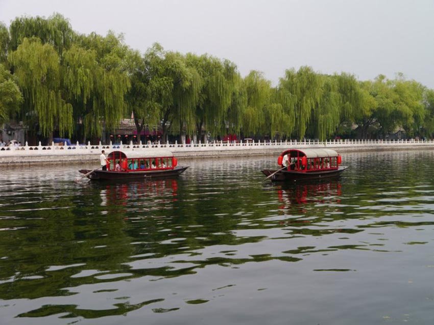 Озеро Хоухай в Пекине, Китай