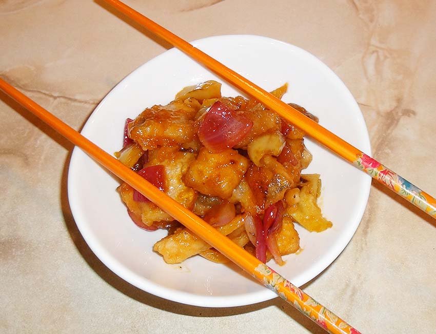 Рыба в кисло-сладком соусе по-китайски - пошаговый рецепт